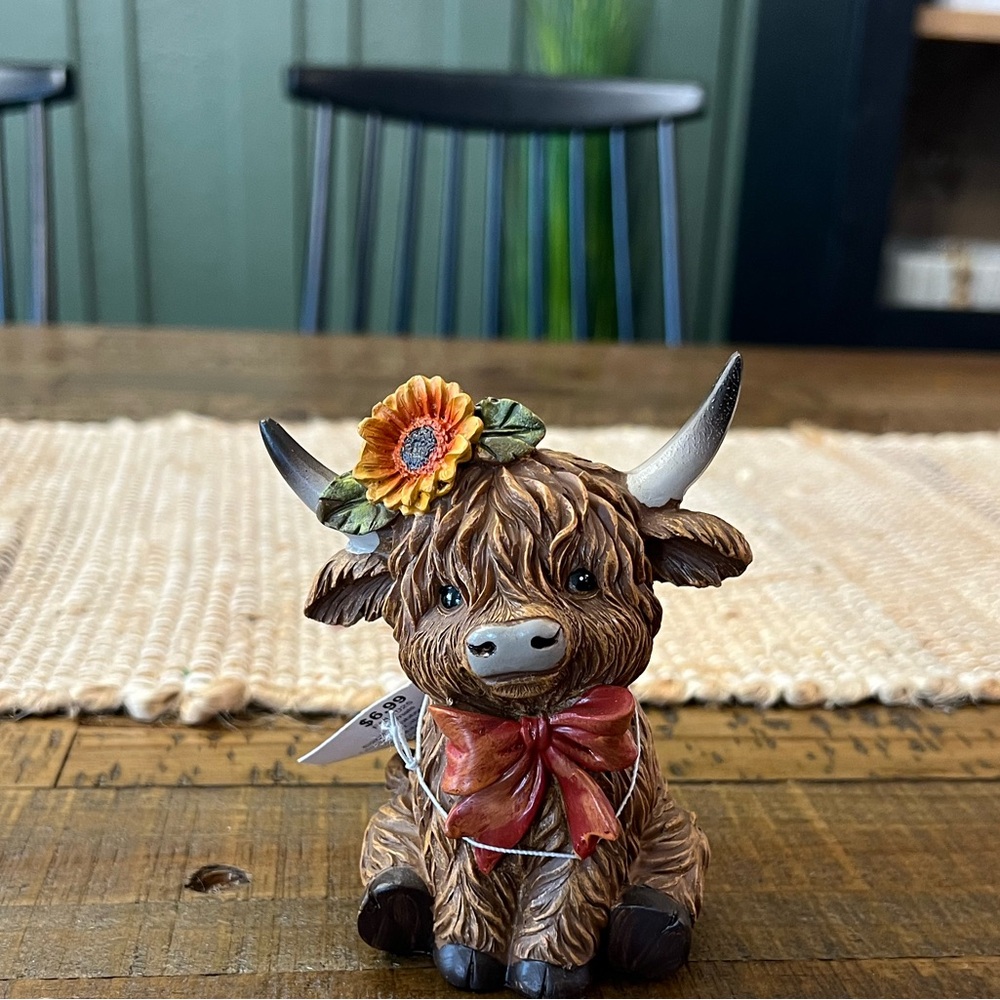 NEW Highland Cow with Sunflower Headband – Viral Hobby Lobby Fall Decor